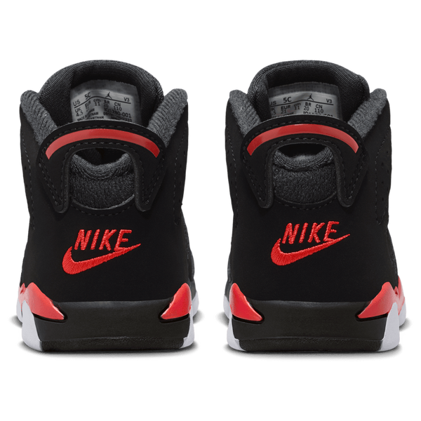 Jordan Retro 6 - Boys' Toddler - Red/Black - Image 3