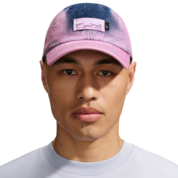 Nike Denim Club Cap - Adult - College Navy/Deep Sea Blue/Foam Pink
