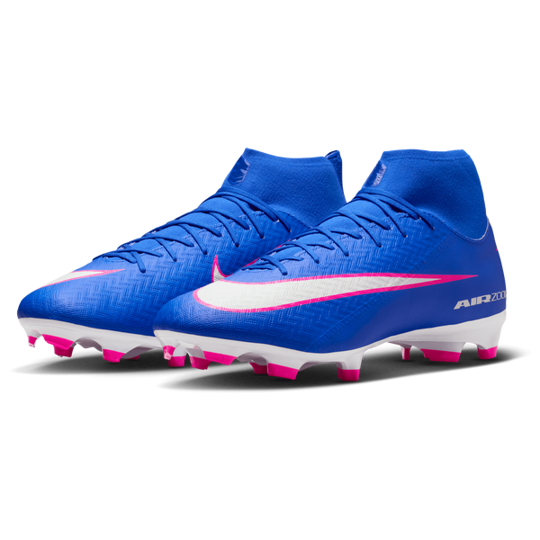 Nike Zoom Superfly 10 Academy FG/MG - Men's - Racer Blue/White - Image 6