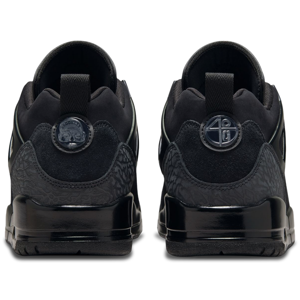Jordan Spizike Low - Men's - Black/Black/Black - Image 3