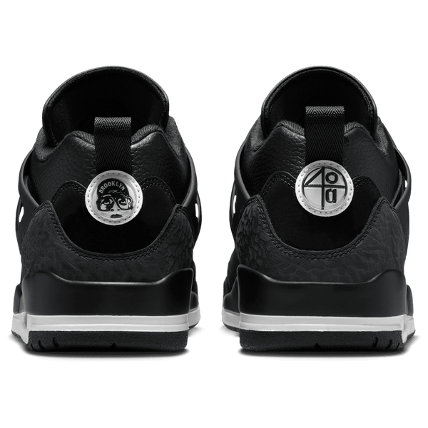 Jordan Spizike Low - Men's - Black/White/Black - Image 3