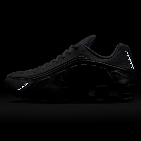 Nike Shox R4 - Men's - White/Metallic Silver - Image 6
