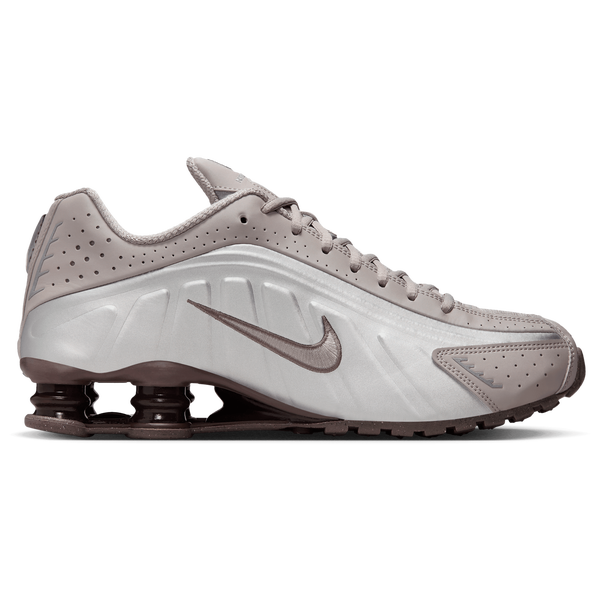 Nike Shox R4 - Men's - Cave Stone/Cave Stone/College Grey