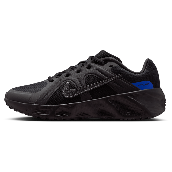 Nike Metro Tek - Boys' Grade School - Off Noir/Mtlc Black/Black - Image 2