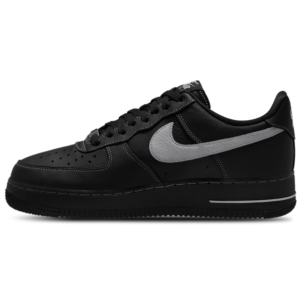 Nike Air Force 1 '07 LV8 - Men's - Black/Wolf Grey - Image 2