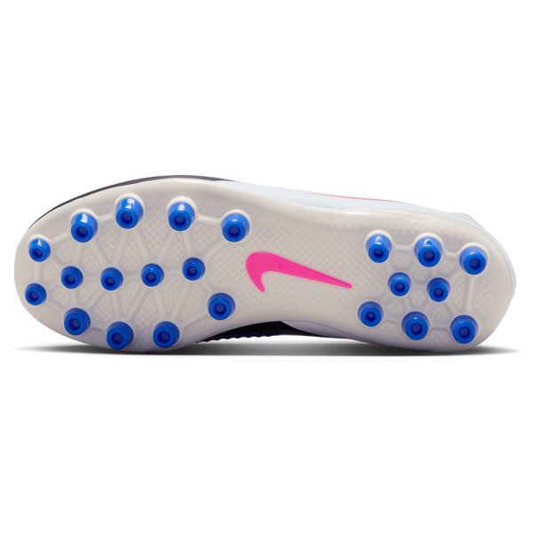 Nike Phantom 6 High Academy FG/MG - Boys' Grade School - Racer Blue/Pink Blast/White - Image 5