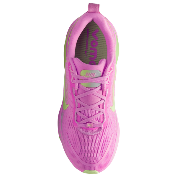 Nike Vomero 18 - Girls' Grade School - Barely Volt/Pink Spell - Image 3