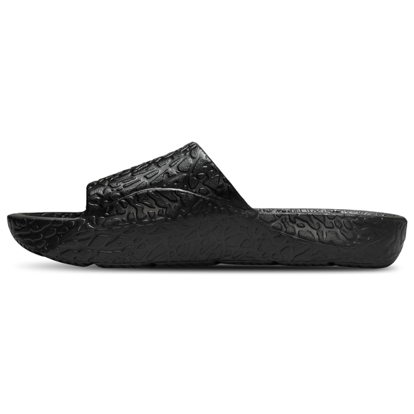 Jordan Franchise Shower Slides - Men's - Black/White - Image 2