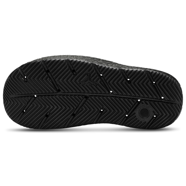Jordan Franchise Shower Slides - Men's - Black/White - Image 4