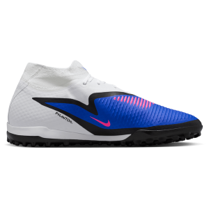 Nike Phantom 6 High Acad TF - Men's - Racer Blue/Pink Blast/White