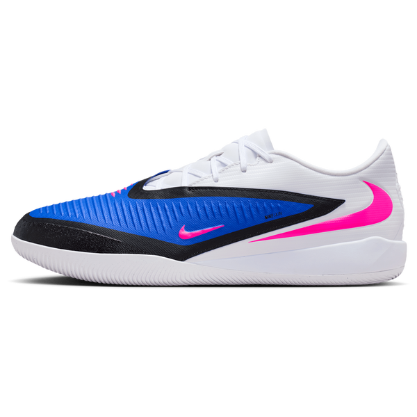 Nike Phantom 6 Low Acad IC - Men's - Racer Blue/Pink Blast/White - Image 2