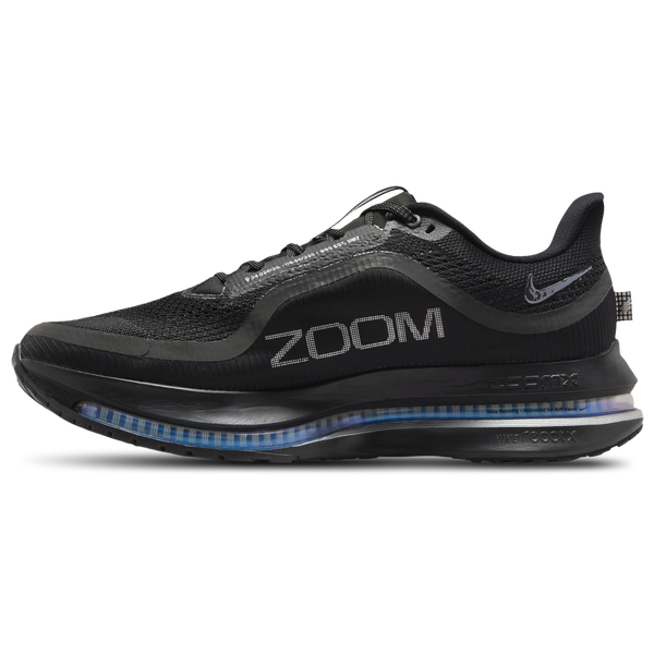 Nike Pegasus Premium - Men's - Black/Black/Metallic Silver - Image 2