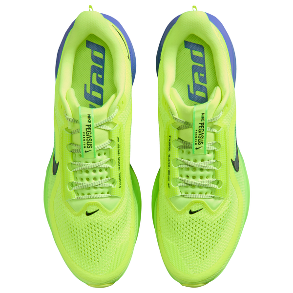 Nike Pegasus Premium - Men's - Black Spruce/Volt Ice/Lime Blast - Image 4