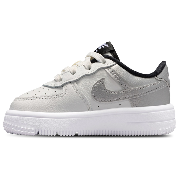 Nike Force 1 Low Lv8 5 Lace-Up - Boys' Toddler - Summit White/Black/Grey - Image 2