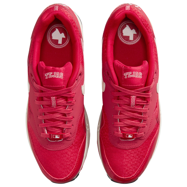 Nike Air Max 1 Rangers - Men's - Red/Black/White - Image 4