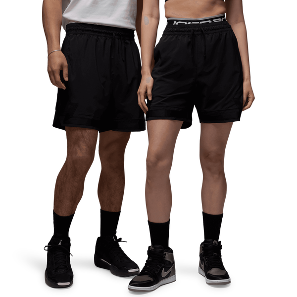 Jordan Dri-FIT Sport Woven Diamond Shorts - Men's - Black/Black