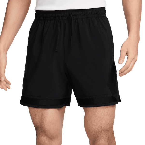 Jordan Dri-FIT Sport Woven Diamond Shorts - Men's - Black/Black - Image 3