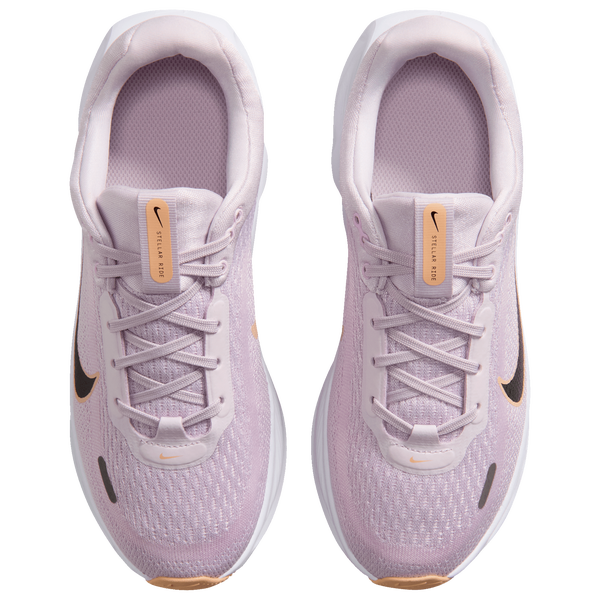 Nike Stellar Ride - Boys' Grade School - Bleached Lilac/Pink Foam/Black - Image 4