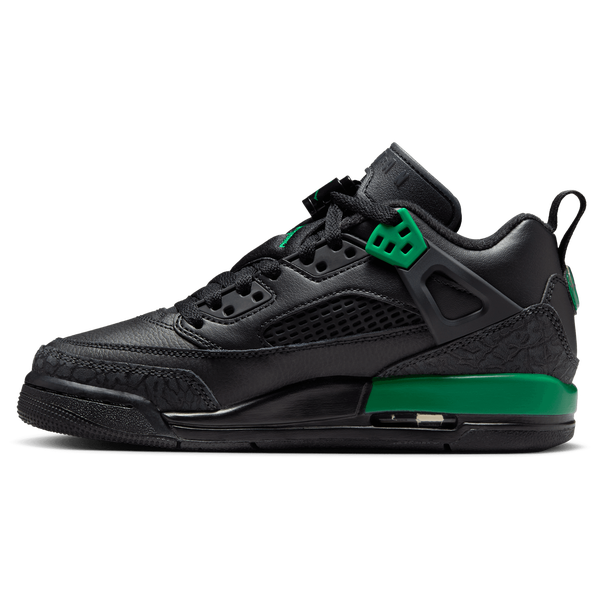 Jordan Spizike Low - Boys' Grade School - Black/Green - Image 2