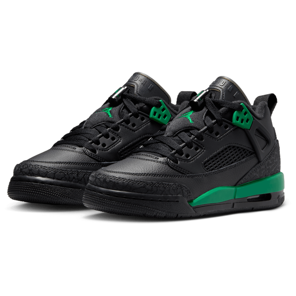 Jordan Spizike Low - Boys' Grade School - Black/Green - Image 6