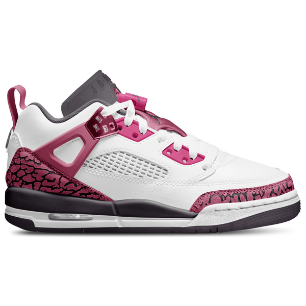 Jordan Spizike Low - Girls' Grade School - Black/Pink/White