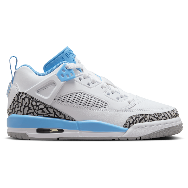 Jordan Spizike Low - Boys' Grade School - White/Carolina
