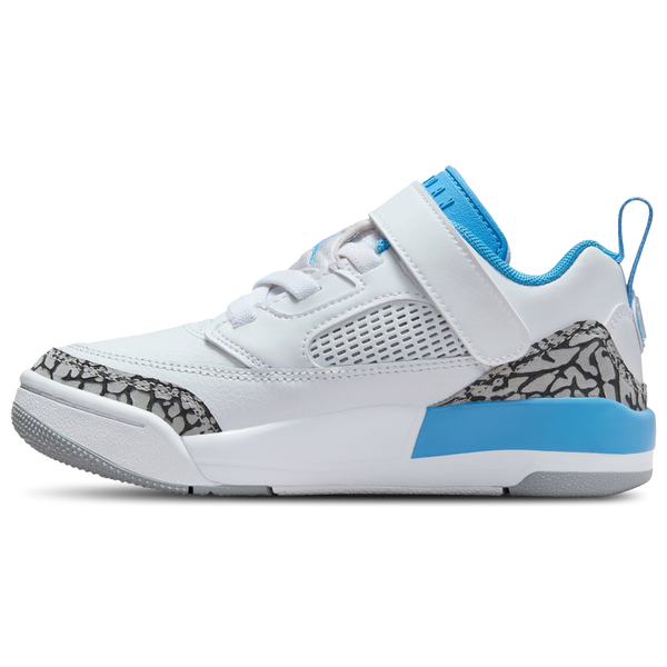 Jordan Spizike Low - Boys' Preschool - White/University Blue/Grey - Image 2