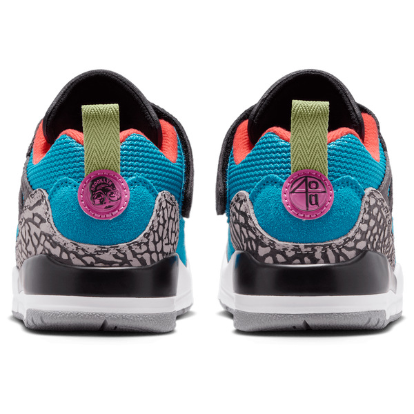 Jordan Spizike Low - Boys' Preschool - Vivid Green/Neo Turquoise/Light Crimson - Image 3