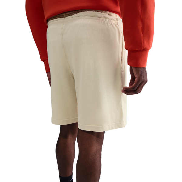 Nike Club Knit Shorts - Men's - Lt Khaki/White - Image 2