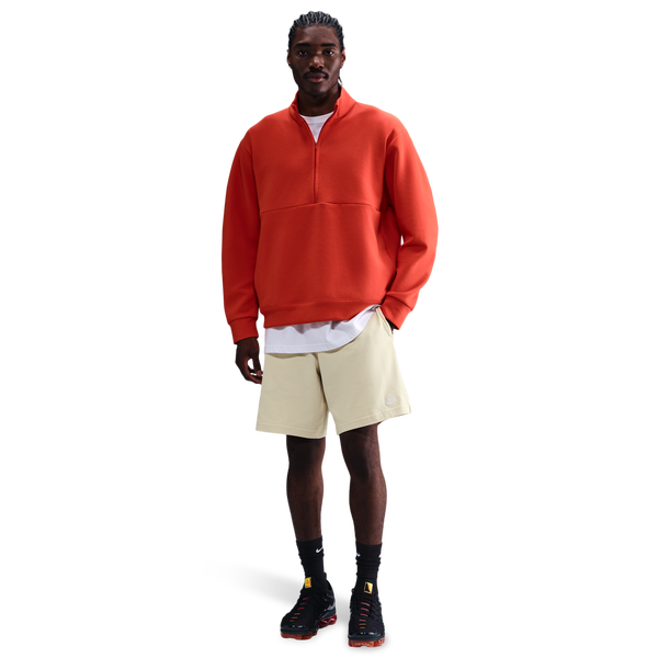 Nike Club Knit Shorts - Men's - Lt Khaki/White - Image 3