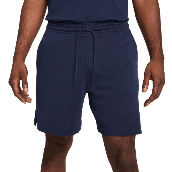 Nike Club Knit Shorts - Men's - Obsidian/White