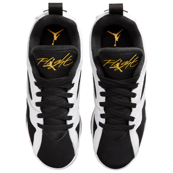 Jordan MVP 92 - Boys' Grade School - White/Tour Yellow/Black - Image 4