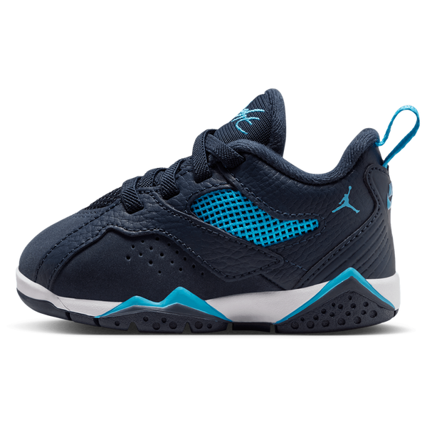 Jordan MVP 92 - Boys' Toddler - White/Obsidian/Dk Powder Blue - Image 2