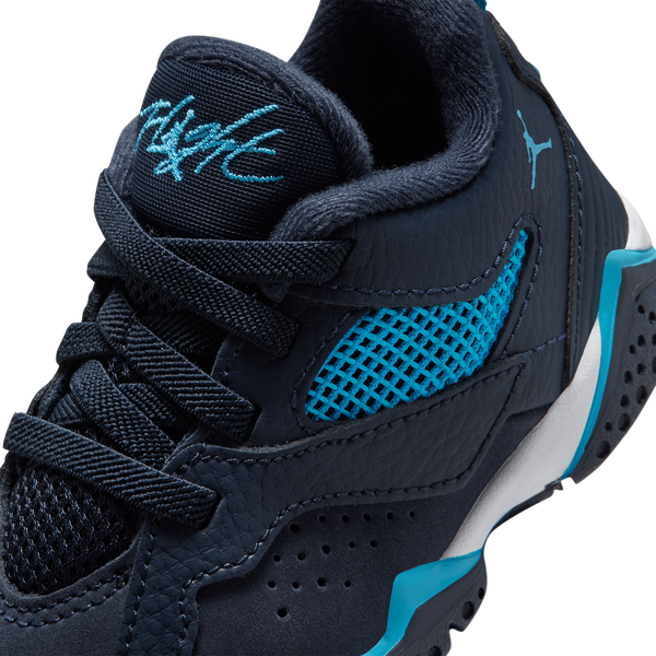 Jordan MVP 92 - Boys' Toddler - White/Obsidian/Dk Powder Blue - Image 7