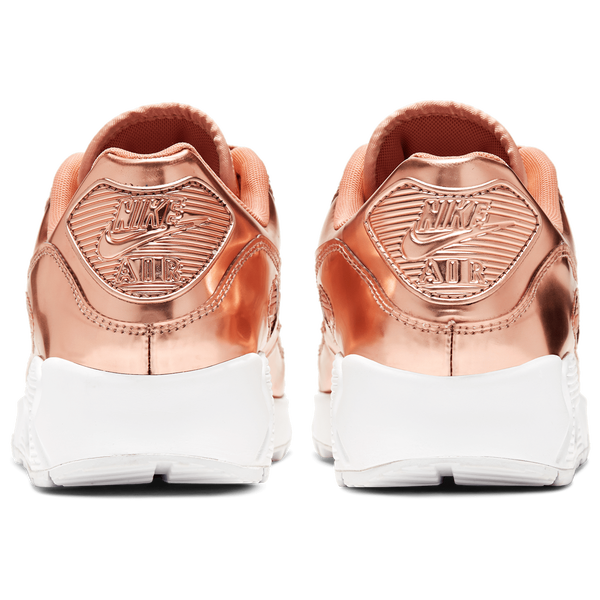 Nike Air Max 90 LX - Women's - Rose Gold/Mtlc Red Bronze/Rose Gold - Image 3