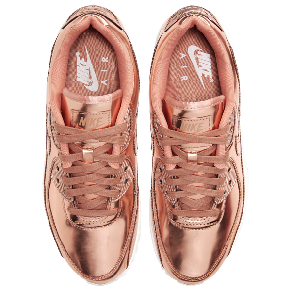 Nike Air Max 90 LX - Women's - Rose Gold/Mtlc Red Bronze/Rose Gold - Image 4