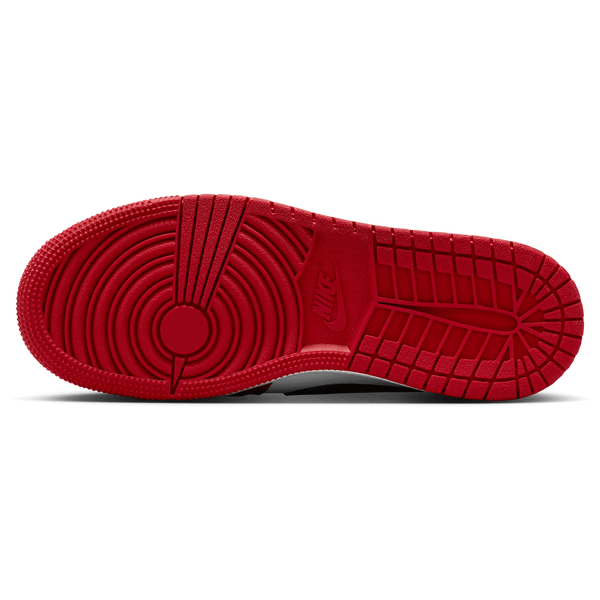 Jordan AJ 1 Retro Low OG - Boys' Grade School - Summit White/Varisty Red/Black - Image 5