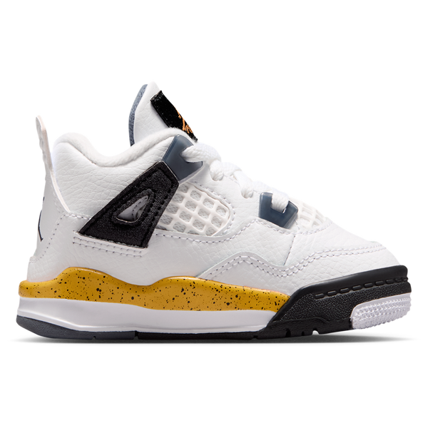 Jordan Retro 4 - Boys' Toddler - Yellow/White/Blue