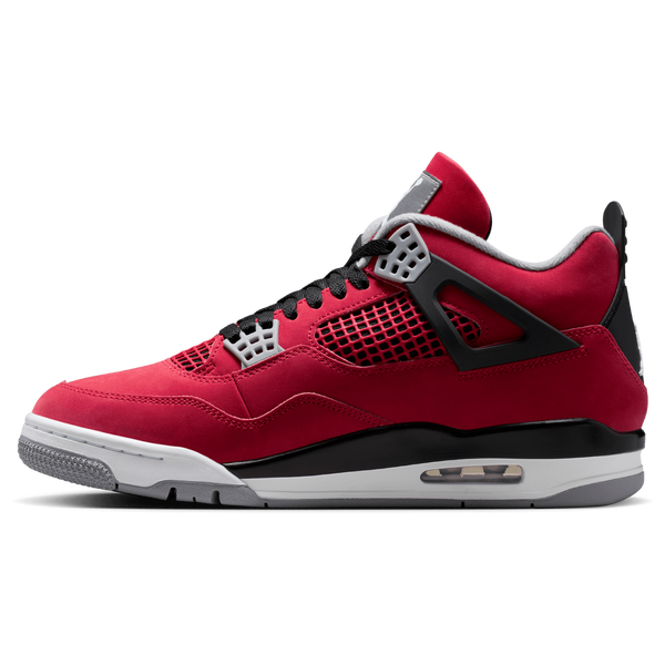 Jordan Retro 4 - Men's - Red/Black/Grey - Image 2
