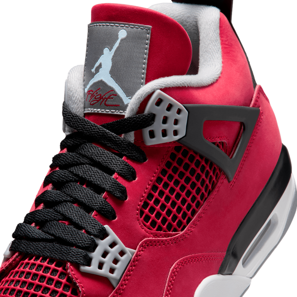 Jordan Retro 4 - Men's - Red/Black/Grey - Image 7