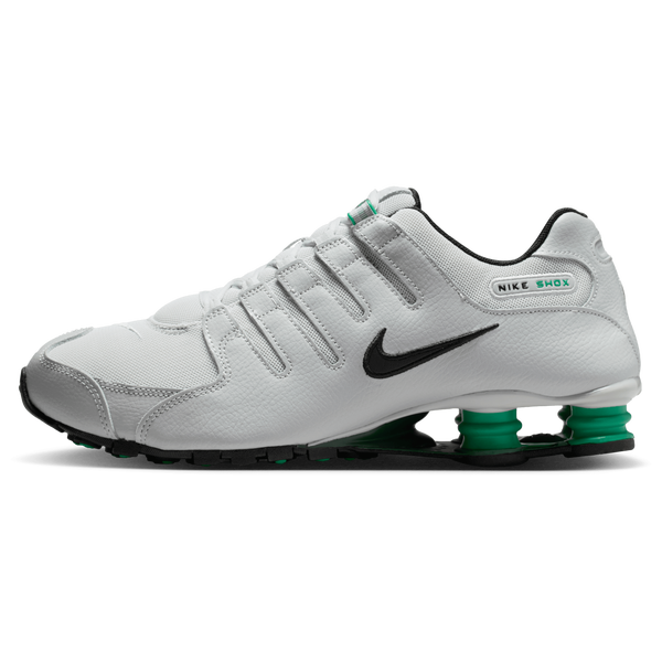 Nike Shox NZ - Men's - Grey Fog/Black/Stadium Green - Image 2