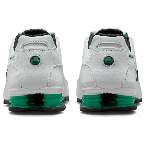 Nike Shox NZ - Men's - Grey Fog/Black/Stadium Green - Image 3