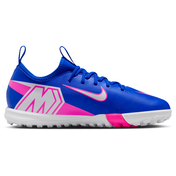 Nike JR Zoom Vapor 16 Academy TF - Boys' Grade School - Racer Blue/White