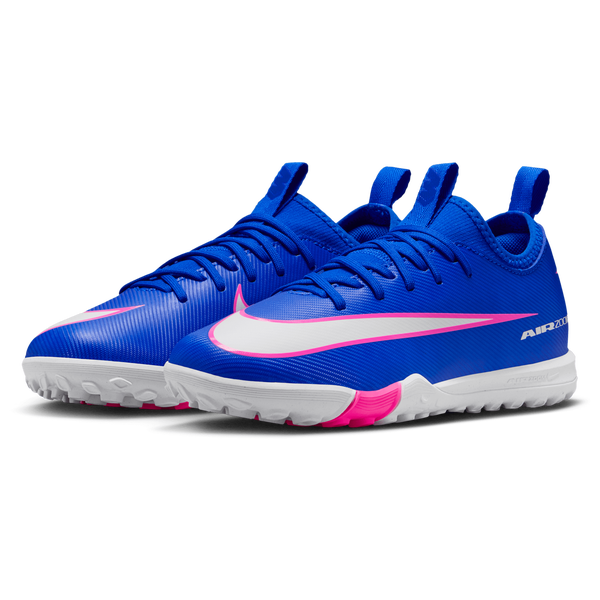 Nike JR Zoom Vapor 16 Academy TF - Boys' Grade School - Racer Blue/White - Image 6