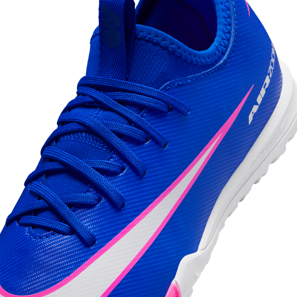 Nike JR Zoom Vapor 16 Academy TF - Boys' Grade School - Racer Blue/White - Image 7