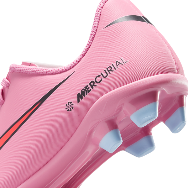 Nike JR Vapor 16 Club FG/MG - Boys' Grade School - Magic Flamingo/Black/Total Crimson - Image 8