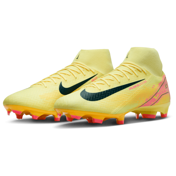 Nike Zoom Superfly 10 Academy KM FG/MG - Men's - Orange/Navy - Image 6