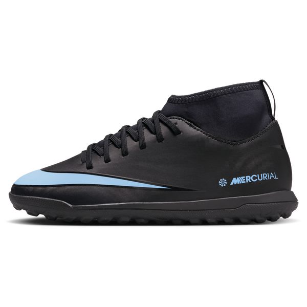 Nike JR Superfly 10 Club TF - Boys' Grade School - Black/Black - Image 2