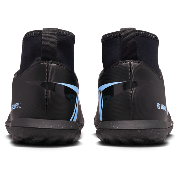 Nike JR Superfly 10 Club TF - Boys' Grade School - Black/Black - Image 3