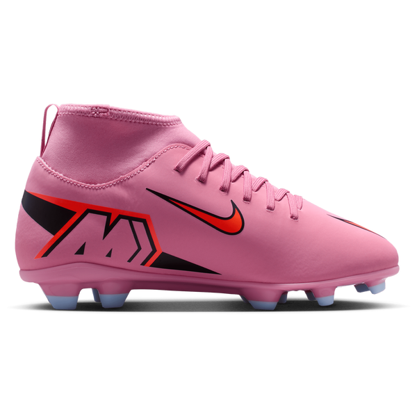 Nike JR Superfly 10 Club FG/MG - Boys' Grade School - Magic Flamingo/Total Crimson/Black